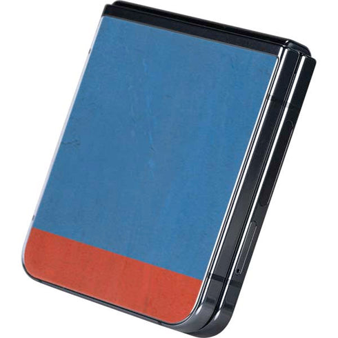 Russian Flag Distressed Galaxy Z Flip5 5G Skin